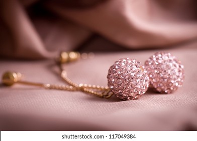 Beautiful jewelry on background - Shutterstock ID 117049384