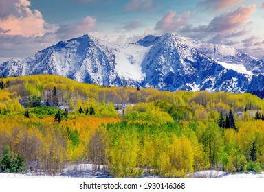 Beautiful Kebler Pass In Colorado