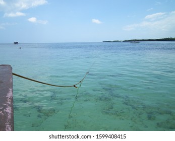 Beautiful Kenyan Beach Landscape In Africa