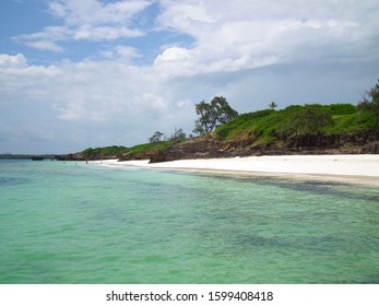 Beautiful Kenyan Beach Landscape In Africa