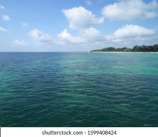 Beautiful Kenyan Beach Landscape In Africa