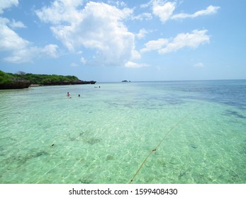 Beautiful Kenyan Beach Landscape In Africa