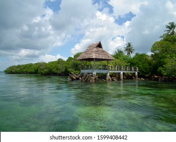 Beautiful Kenyan Beach Landscape In Africa