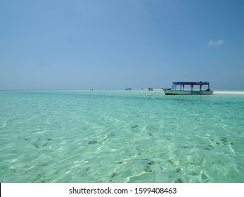 Beautiful Kenyan Beach Landscape In Africa