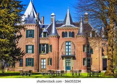 Beautiful Keukenhof Castle In Lisse, Holland