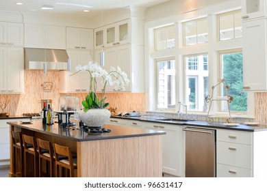 Beautiful Kitchen In New Luxury Home