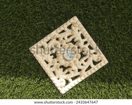 Beautiful Korean grass beautiful tile and garden
