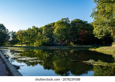A Beautiful Lake In Forest Park Springfield, Massachusetts