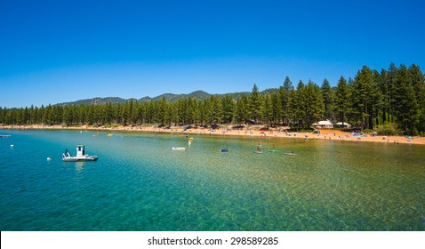 Beautiful Lake Tahoe, California.