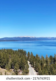Beautiful Lake Tahoe Hiking Trail Sun