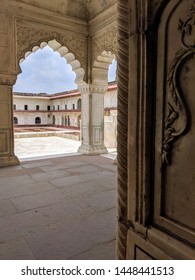 Beautiful Lal Kila Inside View Red Stock Photo (Edit Now) 1448441513