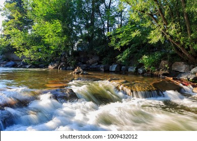 Beautiful Landscape Along Boulder Creek, Colorado