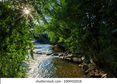 Beautiful Landscape Along Boulder Creek, Colorado