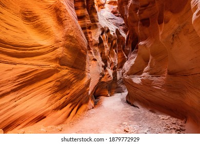 Beautiful Landscape Around Buckskin Gulch Slot Canyon At Utah