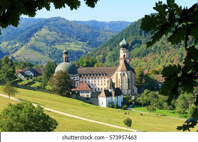 Beautiful Landscape In The Black Forest In Germany