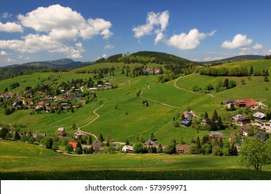 Beautiful Landscape In The Black Forest In Germany