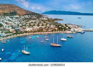 Beautiful landscape of Bodrum, Turkey  - Shutterstock ID 2198204515