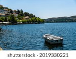 beautiful landscape of the city of Kastoria in Greece