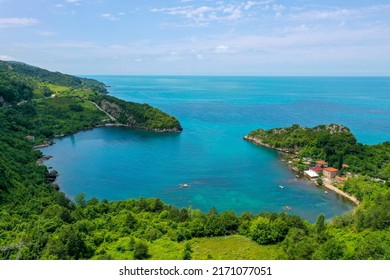 Beautiful landscape of Gideros Bay - Cide, Kastamonu, Turkey - Shutterstock ID 2171077051