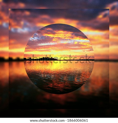 Similar – Image, Stock Photo Dream Sun Island Light