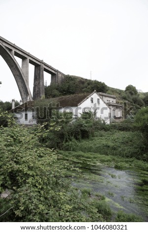 Similar – ut / only floating is more beautiful / wuppertal