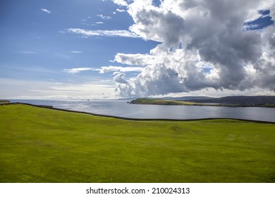 Beautiful Landscape Mainland Island On Shetland Stock Photo 210024313 ...