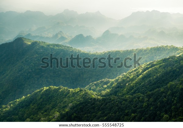 Schone Landschaft Natur Von Regenwald Und Stockfoto Jetzt Bearbeiten