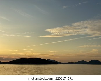 Beautiful Landscape In The Ocean, Shikoku Island Japan