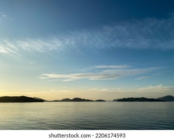 Beautiful Landscape In The Ocean, Shikoku Island Japan