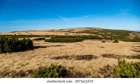 Beautiful Landscape Od Czech Highest Mountains Krkonose In Europe