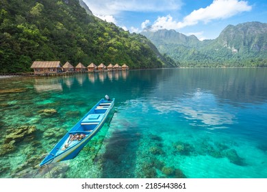 The Beautiful Landscape Of Ora Beach In Moluccas Indonesia 