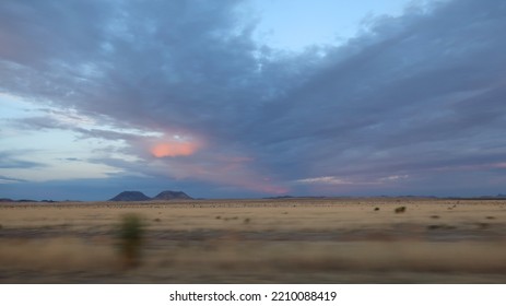 Beautiful Landscape From A Road Trip In Texas, US