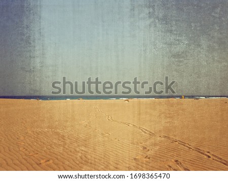 Similar – costa Sunbathing Beach