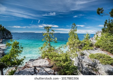 Beautiful Landscape In Tobermory, Ontario, Canada