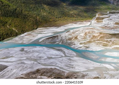 Beautiful Landscape View Of Gates Of The Arctic National Park In Northern Alaska.