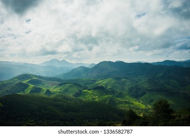 Beautiful Landscape View Of Munnar, Kerala, India