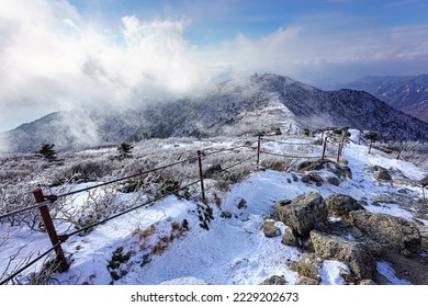 Beautiful landscape of Winter Mt.Seorak in Korea
