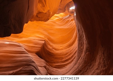 Beautiful light beams in the Antelope Canyon X. Canyon X is a slot canyon in Page, Arizona, USA, located in the exact same Antelope Canyon as the famous Upper and Lower Antelope Canyons.