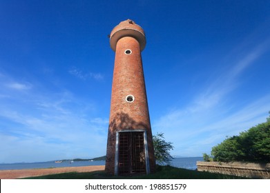 Beautiful Lighthouse on the Sea