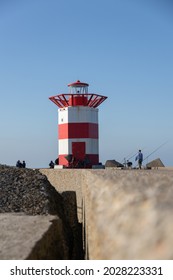 the beautiful lighthouse of scheveningen