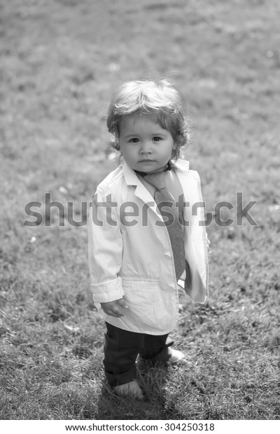 Beautiful Little Boy Kid Curly Hair Stock Photo Edit Now 304250318
