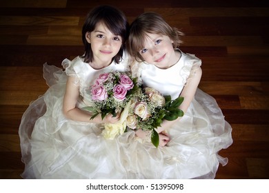Beautiful little bridesmaids
