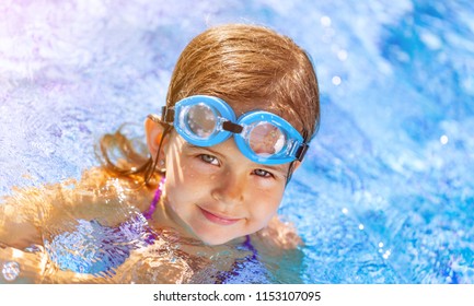 Beautiful Little Girl Sunning Pool Stock Photo 1310394400 | Shutterstock