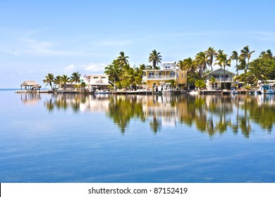 beautiful living area in the Keys