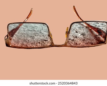 Beautiful looking indian isolated transparent goggles in hand, dustproof, chemicals blocking glasses, eye protector goggles, durably designed goggles, domestic use goggles, driving eye-shield  - Powered by Shutterstock