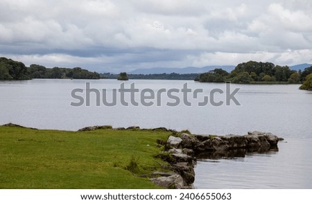The beautiful Lough Leane Lake in the Killarney National Park - County Kerry - Ireland