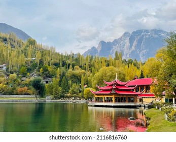 Beautiful Lower Kachura Lake Shangrila Skardu Gilgit Pakistan