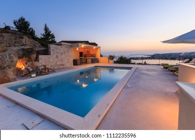 Beautiful Luxury Home With Swimming Pool And Seaview, Croatia