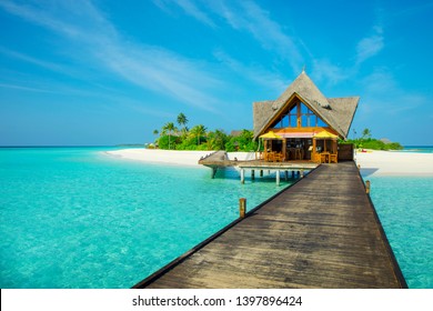 Beautiful Luxury Maldives Tropical Island Beach Resort