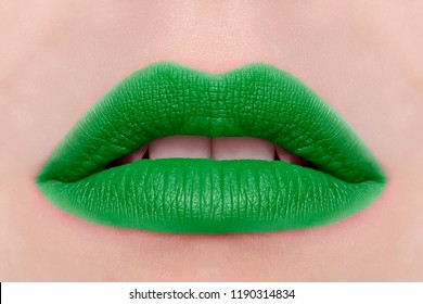 green lips